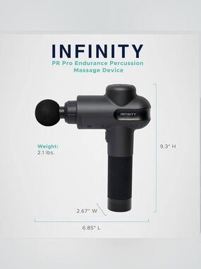 Infinity PR Pro Endurance Percussion Massage Device